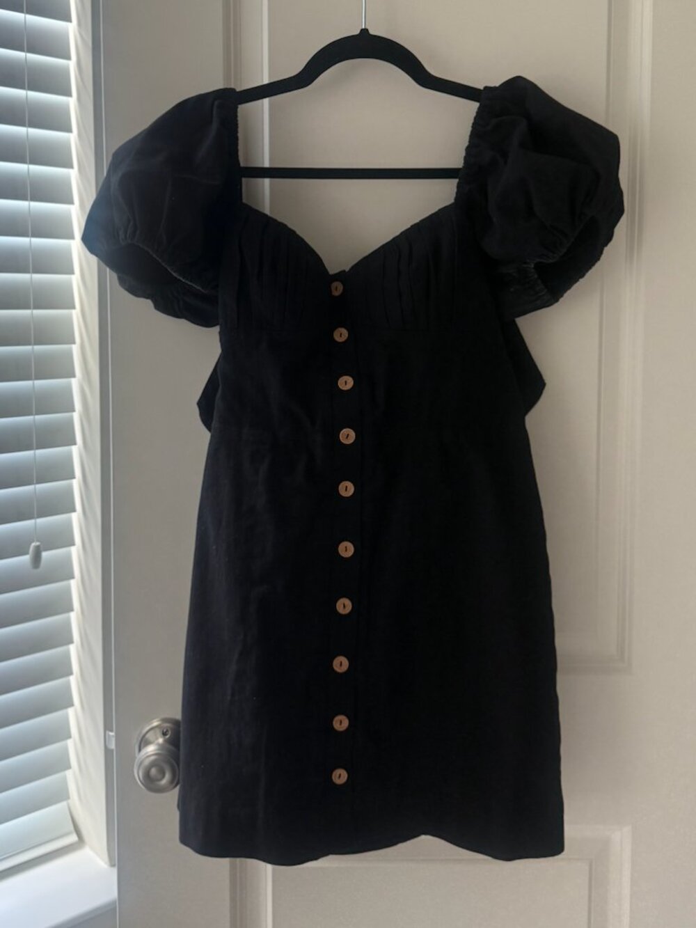 Significant Other Black Mini Dress